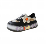 Madingi Mieli Kawaii Moteri&scaron;ki Batai I&scaron;pardavimas Nauja Mada Apvalianos Nosies &Scaron;nuruojami Moteri&scaron;ki Vulkanizuoti Batai Pavasariniai Plok&scaron;čiapadžiai Lauko &Scaron;ilti Moteri&scaron;ki Sportbačiai 35 juoda