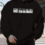 Vyri&scaron;kas laisvalaikio džemperis su poliariniu pamu&scaron;alu, grafiniu spaudiniu &bdquo;B&ouml;hse Onkelz&ldquo;, lauko džersis, visasezoninis džersis S