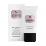 The Body Shop Odos apsauga SPF 50 PA+++ Lengvas esencijos apsauginis kremas nuo saulės 60 ml Daugiafunkcinė kasdienė veido apsauga