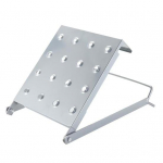 Kopėčių Darbo Platforma Neslystanti Tvirtas Kopėčių Darbo Padėklas Priedai Daugiafunkcinės Sulankstomos Dažytojų Kopėčios Prailginimo Įrankiai sidabras