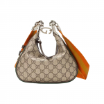 Gucci Attache Paladžio Detalės Drobė Odos Apdaila Koldūno Formos Rankinė Moteri&scaron;kos Rankinės 699409-96GRN-4091 Shopping Bag Set(Basic Set+Shopping Bag)