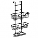 Du&scaron;o krep&scaron;elis Vonios laikymo lentyna Stipri apkrova Lengvas surinkimas 3 pakopų Nerūdijantis du&scaron;o organizatorius Laikymo lentyna juoda