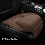 Ergonomi&scaron;ka automobilio sėdynės pagalvėlė su juosmens atrama Kvėpuojanti perforuota PU oda, Universaliai tinka automobiliams, visureigiams ir sunkvežimiams Artificial leather&Four Seasons