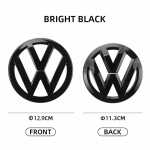 VW VOLKSWAGEN Naujas 2 vnt. Automobilio Priekinių Grotelių Ženklelio Pakeitimas Lipdukas Volkswagen VW Golf 5 MK5 GTI