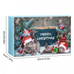 Katės žaislų advento kalendorius 2025 Kalėdų skaičiavimo kalendorius 24 dienos Kačiukų žaislai &Scaron;ventinė dovana naminėms katėms Nuobodulio mal&scaron;inimas other