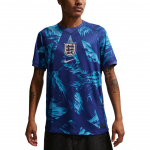 Nike Dri-Fit 2026 Sezonas Anglijos Komanda Vartininko Gerbėjo Versija Greitai Džiūstanti Apvali Kaklo Megztinis Replika Trumpomis Rankovėmis Futbolo Mar&scaron;kinėliai Vyrams vir&scaron;ūnės IB5295-489 S