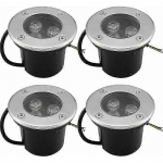 IP65 LED prožektorius 3W 270 liumenų Lauko įleidžiamas sodo &scaron;viestuvas