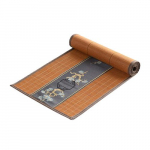 Arbatos padėkliukas, bambuko siūlų arbatos rinkinio aksesuarai, stalo takelis, arbatos padėkliukas, arbatos staltiesė, arbatos takelis, Zen kini&scaron;ka arbatos ceremonija, arbatos lėk&scaron;telės padėkliukas 30CMx40CM