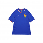 Nike FFF 2024/25 Stadium Namų vyri&scaron;ki Dri-FIT futbolo mar&scaron;kinėliai Mėlyni FJ1259-452 M