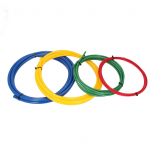 4 vnt. rinkinys AC varinio vamzdžio lenktuvas 1/4 colio 3/8 colio 1/2 colio 5/8 colio 13 pėdų ilgio PE plastikas Įmontuotas vamzdžio lenkimo įrankis