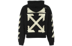OFF WHITE Juosta Diag Rodyklės Hoodis OMBB037R20E300021048 XXS