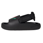 Adidas Originals ADIFOM ADILETTE Žemi vaiki&scaron;ki sandalai Juoda/Balta/&Scaron;viesiai raudona/Žalia Vaikams nuo 3 iki 7 metų JP5526 30.5
