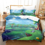 3D Spausdintas Terraria Patalynės Komplektas Berniukams Mergaitėms Dvigulė Karalienės Karaliaus Dydžio Antklodės Užvalkalas Pagalvės Užvalkalas Lovos Berniukai Suaugusiems Namų Tekstilėextile 135x200cm