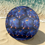 1 vnt. Cristiano Ronaldo futbolo kamuolys, 5 dydžio, tinkamas treniruočių rungtynėms/turnyro treniruotėms, lengvas ir patvarus. cl7026 Size 5