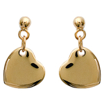 Les Tr&eacute;sors De Lily [B9840] - Boucles Plaqu&eacute; Or 'Love R&eacute;v&eacute;rence' dor&eacute; - 10x10 mm auksas