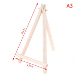 1 vnt naujausio ekrano tapybos stovo kortelės drobės laikiklis Universalus mini medinis trikojo molbertas 12*20cm