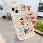 Mink&scaron;tas silikoninis dėklas, skirtas Samsung A03 A13 A14 A23 A24 A34 A54 A35 A53 A52 A52S S20 S21 S23 FE S22 S24 Plus Ultra Cover mielas animacinių filmų gėlės telefono buferis Samsung A51 (4G)