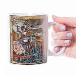 Les Tr&eacute;sors De Lily [A2185] - Mug c&eacute;ramique 'Alchemy Empire' marron (Queen & Country) - 95x80 mm ruda