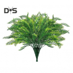 1 vnt. &bdquo;Pasidaryk pats&ldquo; netikras augalas &bdquo;7 &scaron;akutė&ldquo; Kūrybinis netikras persų lapų vestuvių fono dekoras žalia