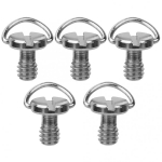 1/4 kameros varžtas greito atjungimo plok&scaron;tei 1/4 colio sulankstomas C žiedo adapterio trikojo vienakojis fotoaparato plok&scaron;tė 5PCS