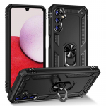 &bdquo;Samsung Galaxy A14 A24 A34 A54 Case&ldquo; &scaron;arvai, magnetinis metalinis žiedas, atsparus smūgiams galinis dangtelis, skirtas Samsung Galaxy A04 A04S A04E buferio dėklui For Galaxy A14 4G juoda