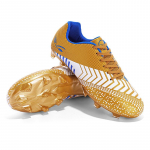 35-45 Unisex futbolo bateliai Profesionalūs vejos treniruotės lauke Long Nail AG Jaunimo futbolo batai 42 auksas