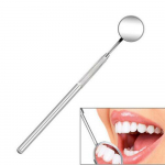 Nerūdijančio plieno dantų veidrodis 1 vnt. odontologo veidrodis dantų burnos veidrodis odontologas