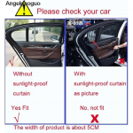 Car ABS Plastic Carbon fiber interior Window C Pillar Cover Strips Trim For 2014-2018 BMW 5 series F10 F18 G38 Silver style black