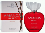 Amanda in Red tualetinis vanduo moterims, Lotus Valley 100 ml