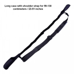 Me&scaron;kerės dėklas Ne&scaron;iojamas sulankstomas me&scaron;kerės laikymo krep&scaron;ys Tamprus me&scaron;kerykotis Long case with shoulder strap