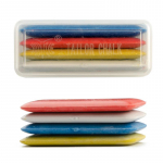 4 vnt./dėžutės kreida su plastikine dėžute, i&scaron;trinamu audiniu Siuvėjo kreida siuvėjai Kreida &bdquo;pasidaryk pats&ldquo; drabužių siuvimo įrankiai 4pcs/box