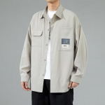 Pavasario ir rudens darbo apranga Laisvalaikio mar&scaron;kinėliai Vyri&scaron;ki ilgomis rankovėmis Lengvai derantys paltai Madingi retro mar&scaron;kinėliai