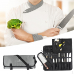 &bdquo;Chef Roll&ldquo; krep&scaron;ys, reguliuojamas petne&scaron;ėlių laikiklis, skirtas virtuvės įrankiams drožti