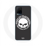 Dėklas, skirtas Vivo Y21s 2021 / Y21 2021 Harley Davidson Motors Skull