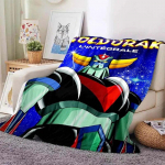 G-Goldorak ra&scaron;to flanelinis pledas, skirtas sofai, lovai, sofai, biurui - Mink&scaron;tas ir raminantis spausdintas pledas visam sezonui 30x40in