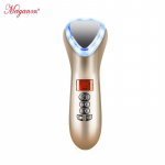 Household facial hot and cold import device, massage device, EMS import device, multifunctional color light beauty device