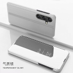 Skirtas Samsung M34 5G dėklui Prabangus skaidraus vaizdo veidrodinis atverčiamas stovas telefono dėklas, skirtas Samsung GALAXY M34 2023 M 34 apsauga galinis dangtelis For Galaxy M34 5G auksas