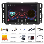 Automobilio radijas 2 din, skirtas GMC Chevrolet Chevy Yukon Sierra Acadia 2007-2012 Android GPS Navi wifi kamera Carplay 4-core 2+64CP