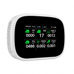 WiFi 11in1 Oro kokybės monitorius Vidaus drėgmės monitorius juoda