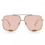 Bally By0017d Azijieti&scaron;kas prigludimas 32y Unisex akiniai nuo saulės Gold/60