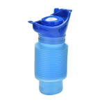 750 ml avarinis pisuaras, atsparus vandeniui humanizuoto dizaino, lengvai valomas, daugkartinis sulankstomas pisuaras, ne&scaron;iojamasis mobilus tualetas mėlyna