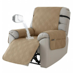 Vienos vietos neslystantis atlo&scaron;imo užvalkalas Vienspalvis vandeniui atsparus fotelio užvalkalas Lazy Boy Relax sofos pagalvė, skirta svetainei namuose 1 Seat