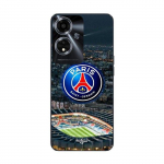 Coque pour Oppo A59 5G psg logo stade nuit tour eiffel Maniacase juoda