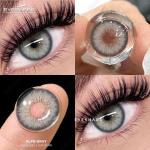 EYESHARE Colored Contact Lenses Blue Fresh Annual Disposable Lenses Brown Comfortable Natural Colored Lenses Eye Colored Soft Lenses 1 Pair