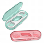 &bdquo;10 vienetų ne&scaron;iojamų vienkartinių dantų siūlų lazdelių&ldquo; 10pcs/box