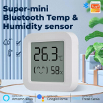 Tuya Temperatūros Drėgmės Jutiklis Mini LCD Skaitmeninis Ekranas Suderinamas su Bluetooth APP Nuotolinio Valdymo Termometras Higrometras