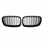 New Look automobilių grotelės priekinės inkstų blizgios 2 eilučių dvigubos juostos, skirtos BMW X5 E70 2007-2013 X6 E71 E72 2008-2014 automobilių priedai