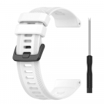 Žiūrėti Apyrankė I&scaron;manioji Apyrankė Naujas Silikoninis Dirželis Garmin Forerunner 965 955 945 935 balta