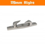 119/150 mm kairysis / de&scaron;inysis Marine Fairlead 316 nerūdijančio plieno tvirtas sutvirtintas kabelis sėdynės laikiklio aparatūros priedai 115mm left
