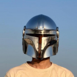 Mandaloriečio &scaron;almas Mando &scaron;arvų &scaron;almas Viduramžių riterio Cosplay Din Mandaloriečio &scaron;almas Tobula dovana Žvaigždžių karų gerbėjams